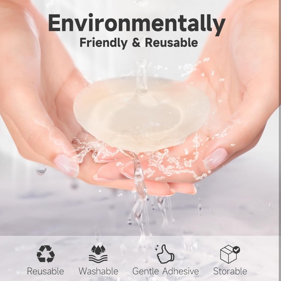 NWT Womens Nipwell Silicone Nipple cover Crème A-C Cups - Picture 6 of 6